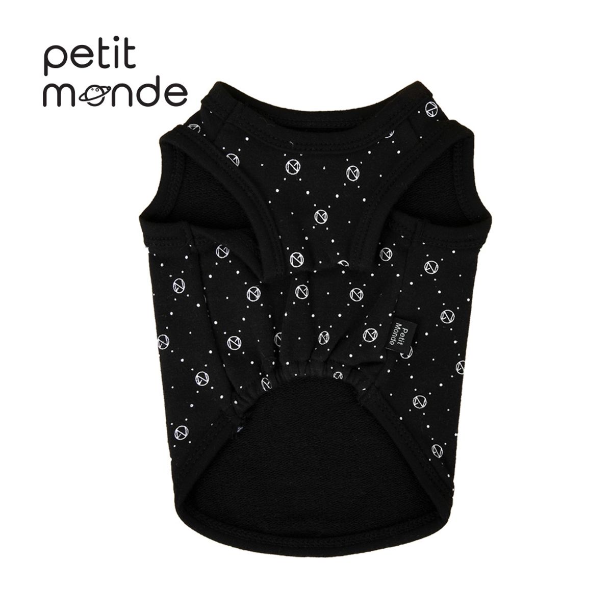 쁘띠몽드(PETIT MONDE) 몽드 패턴 나시티