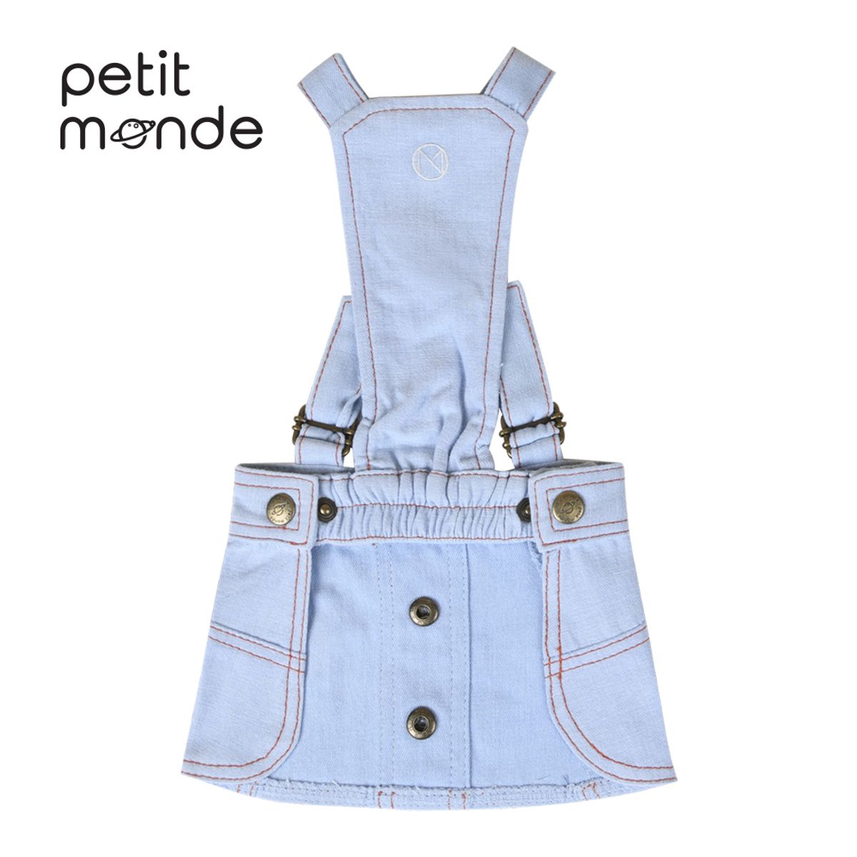 쁘띠몽드(PETIT MONDE) 제니 청 멜빵 스커트