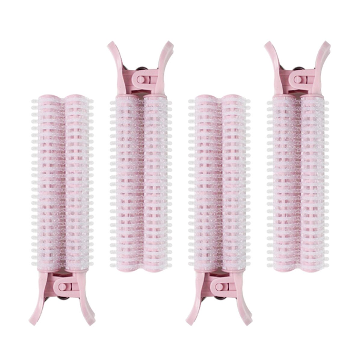 글로스앤글로우(GLOSS&GLOW) 국내생산 뿌리볼륨업 헤어롤 집게 연핑크 4P
