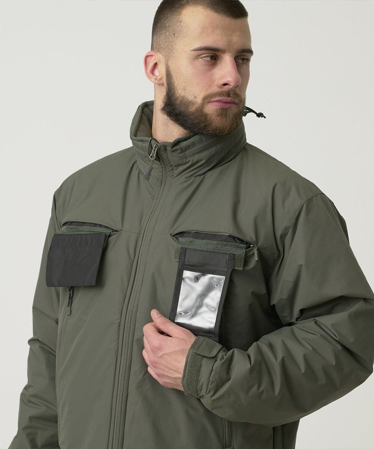 헬리콘텍스(HELIKONTEX) 허스키 택티컬 윈터 자켓 블랙