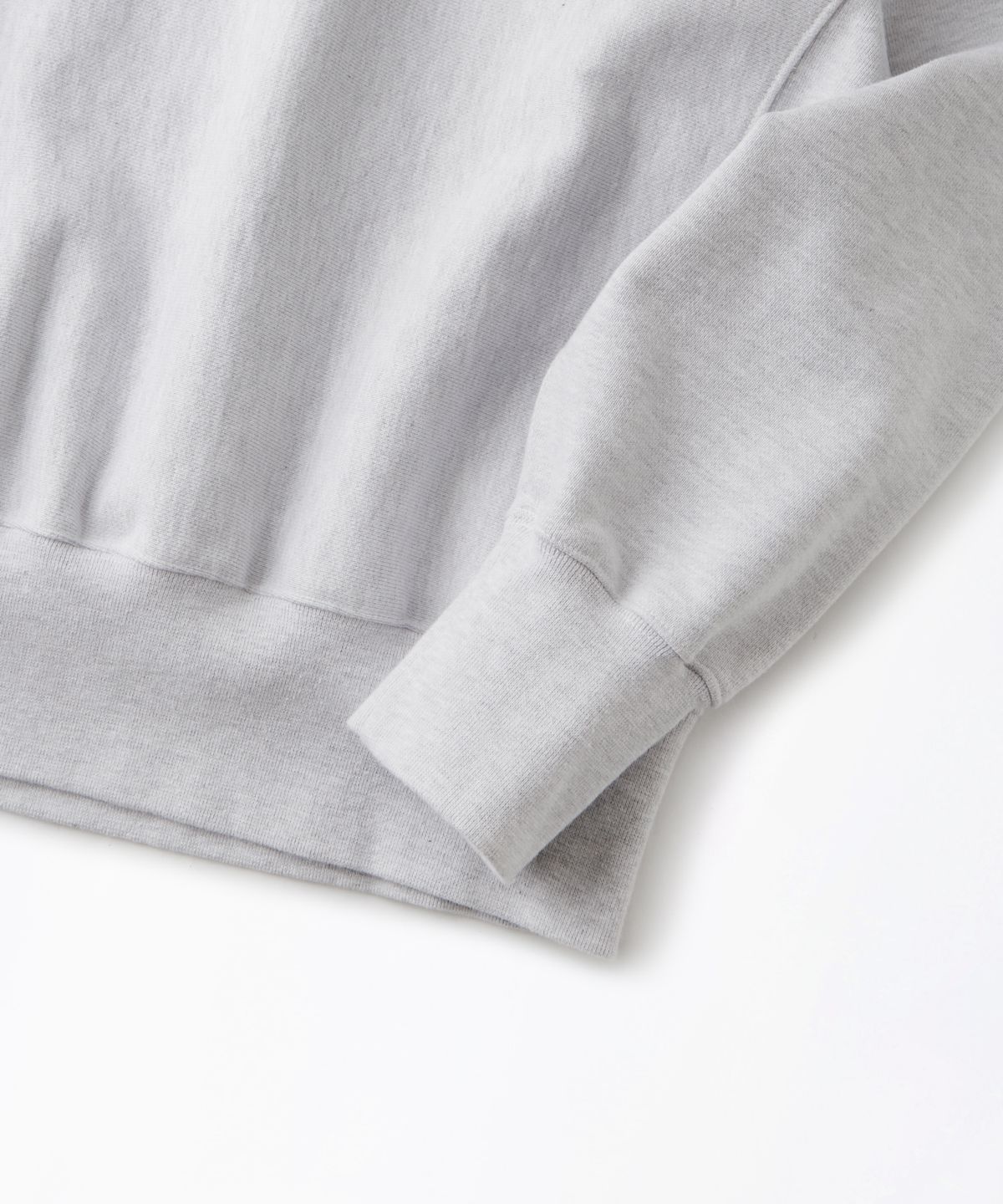 아웃스탠딩(OUTSTANDING) REVERSE HEAVY SWEAT_1%MELANGE GRAY