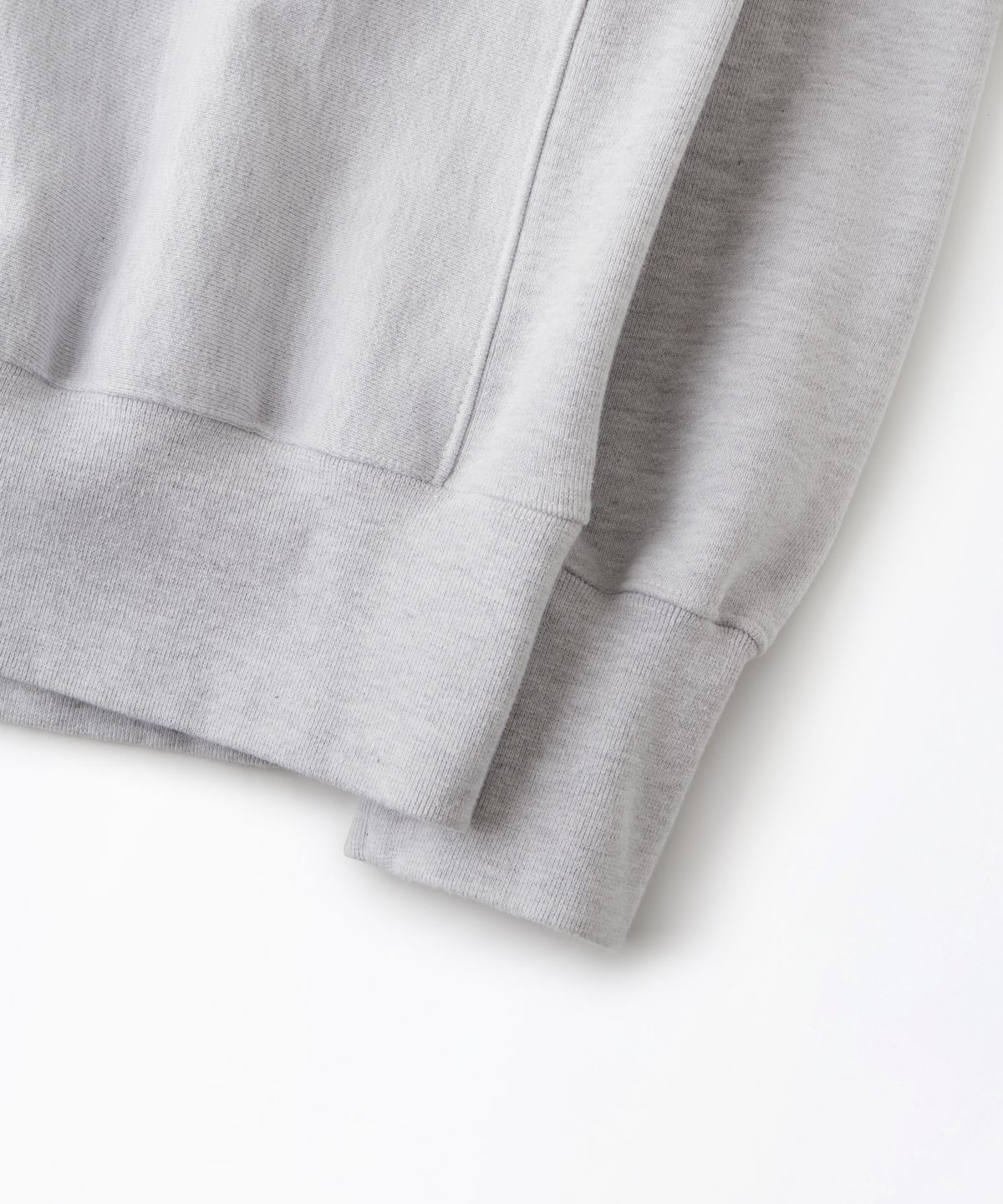 아웃스탠딩(OUTSTANDING) REVERSE HEAVY SWEAT_1%MELANGE GRAY