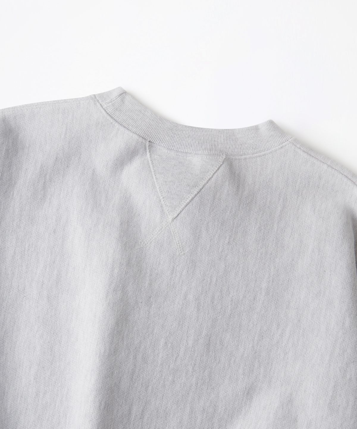 아웃스탠딩(OUTSTANDING) REVERSE HEAVY SWEAT_1%MELANGE GRAY