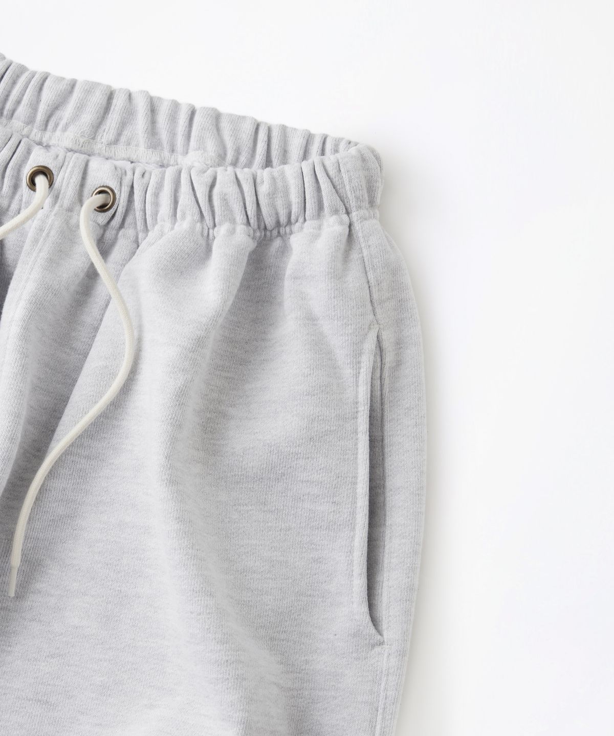아웃스탠딩(OUTSTANDING) REVERSE HEAVY SWEAT PANTS_1%MELANGE GRAY