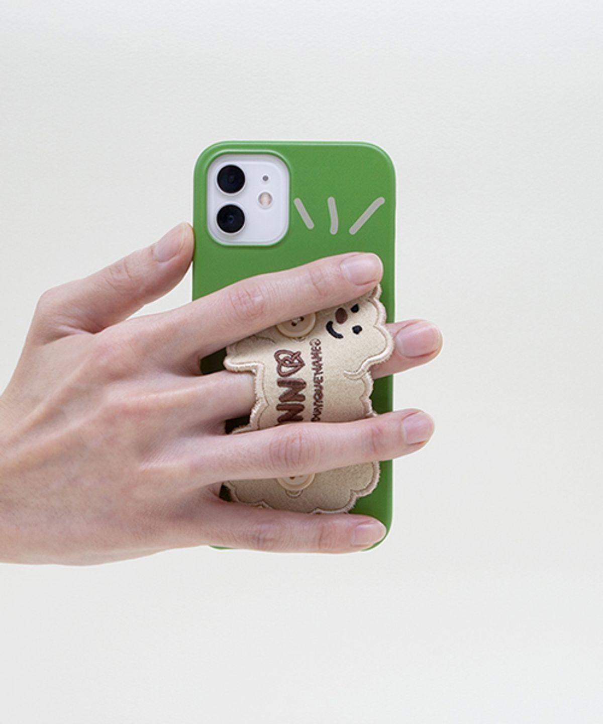 세컨드유니크네임(SECOND UNIQUE NAME) SUN CASE ANIMAL PATCH DOG