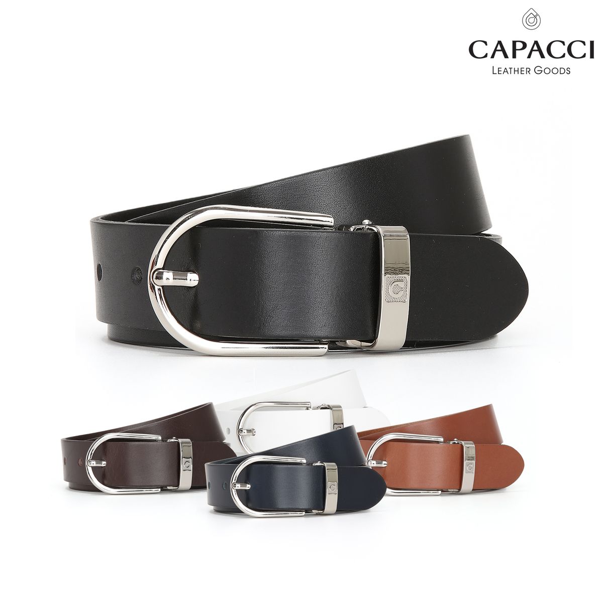 가파치(CAPACCI) CA-BK8012 - 남성벨트 소가죽 정장 캐주얼벨트