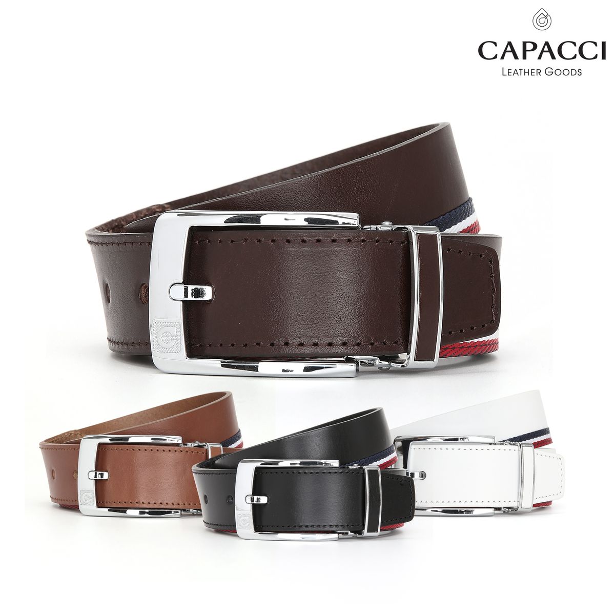 가파치(CAPACCI) CA-BK851 - 소가죽 남성벨트 정장 캐주얼벨트
