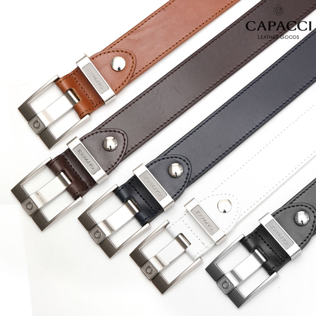 가파치(CAPACCI) CA-BK852 - 소가죽 남성벨트 정장 캐주얼벨트