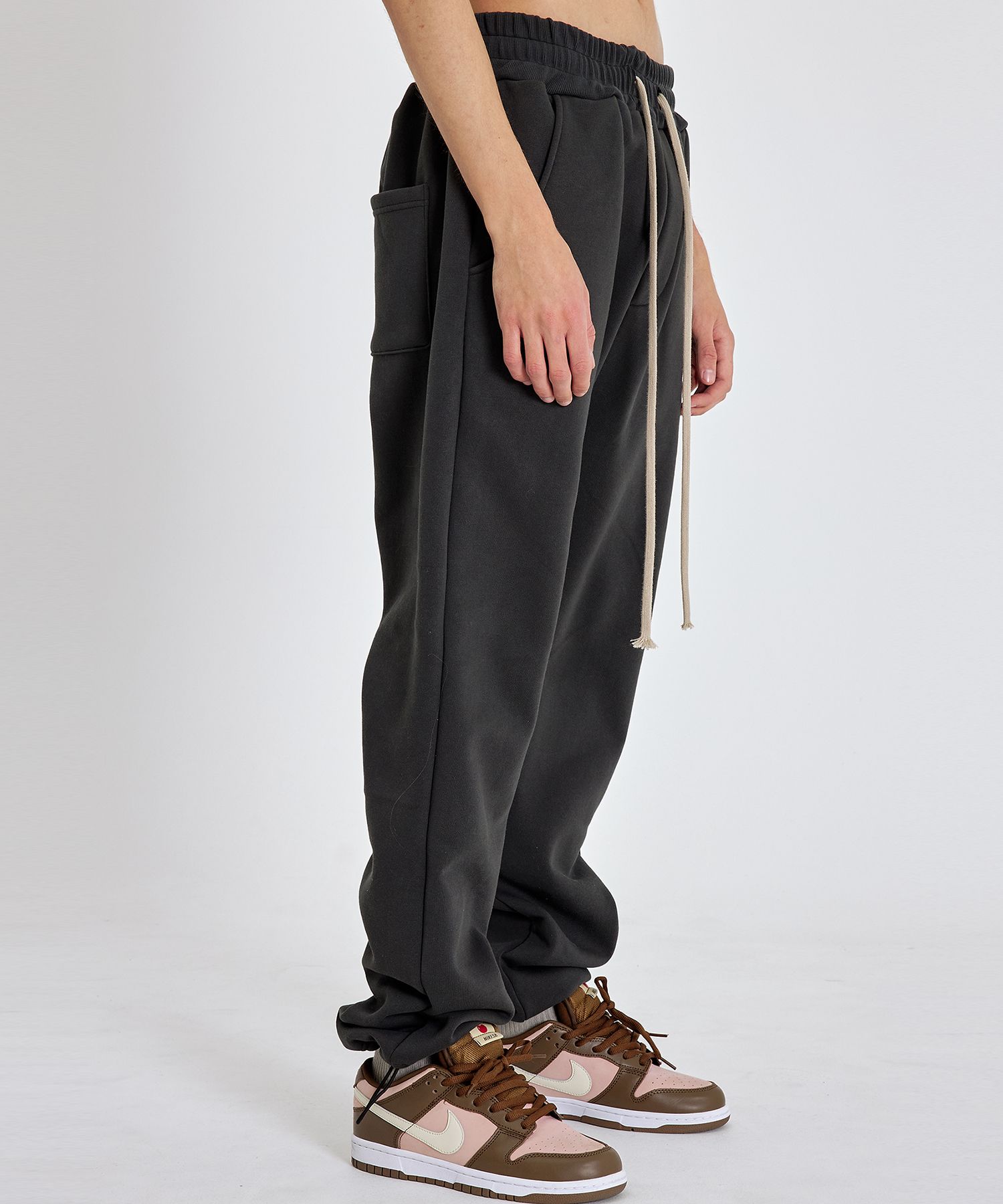 ★ATTENTIONROW★Soft Essential Setup String Jogger Pants MUSINSA | ATTENTIONROW SOFT ESSENTIAL FLEECE LINED SETUP
