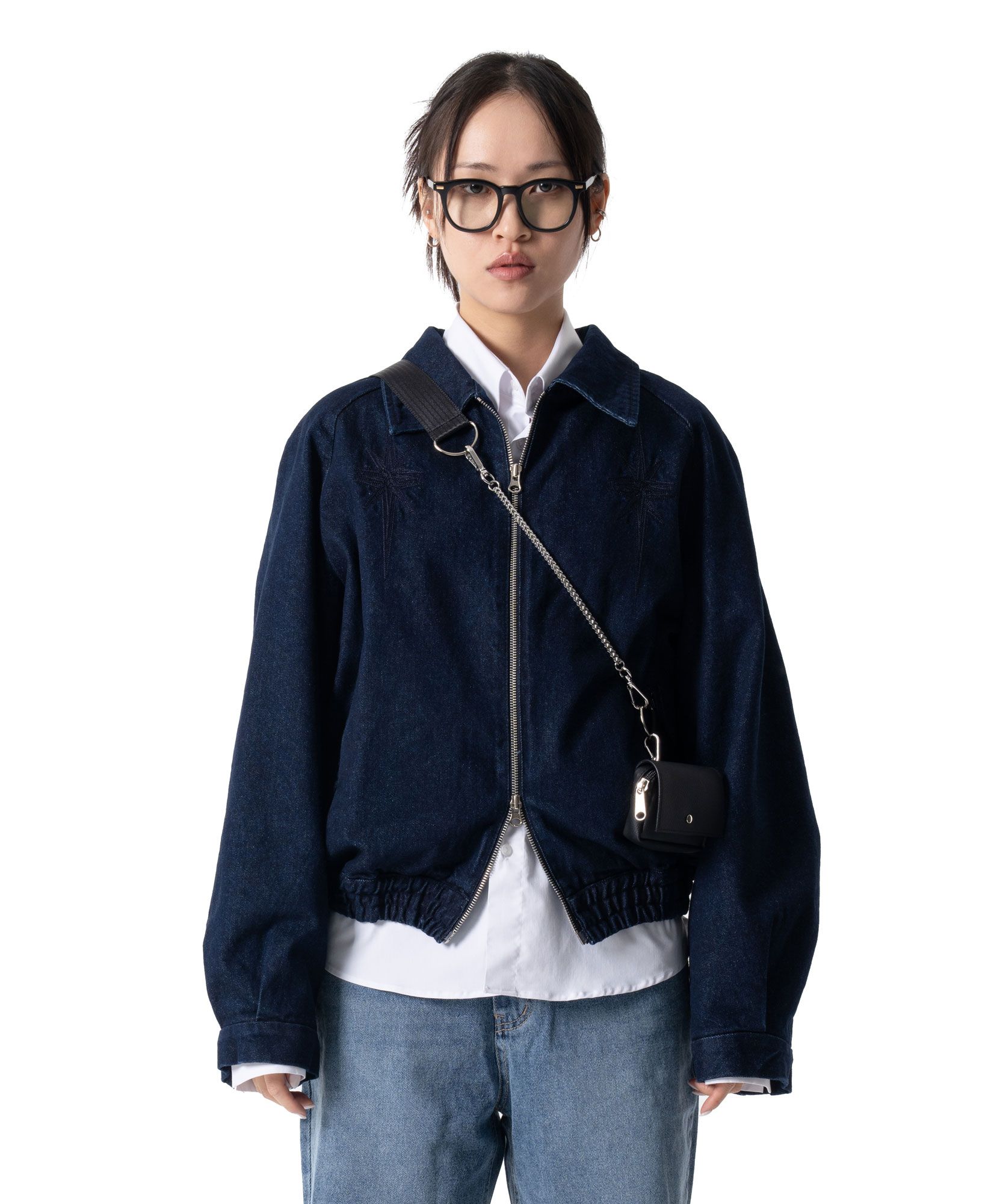 MUSINSA | IUGAMAKARAS Triple Covered Crow Buckle Bag