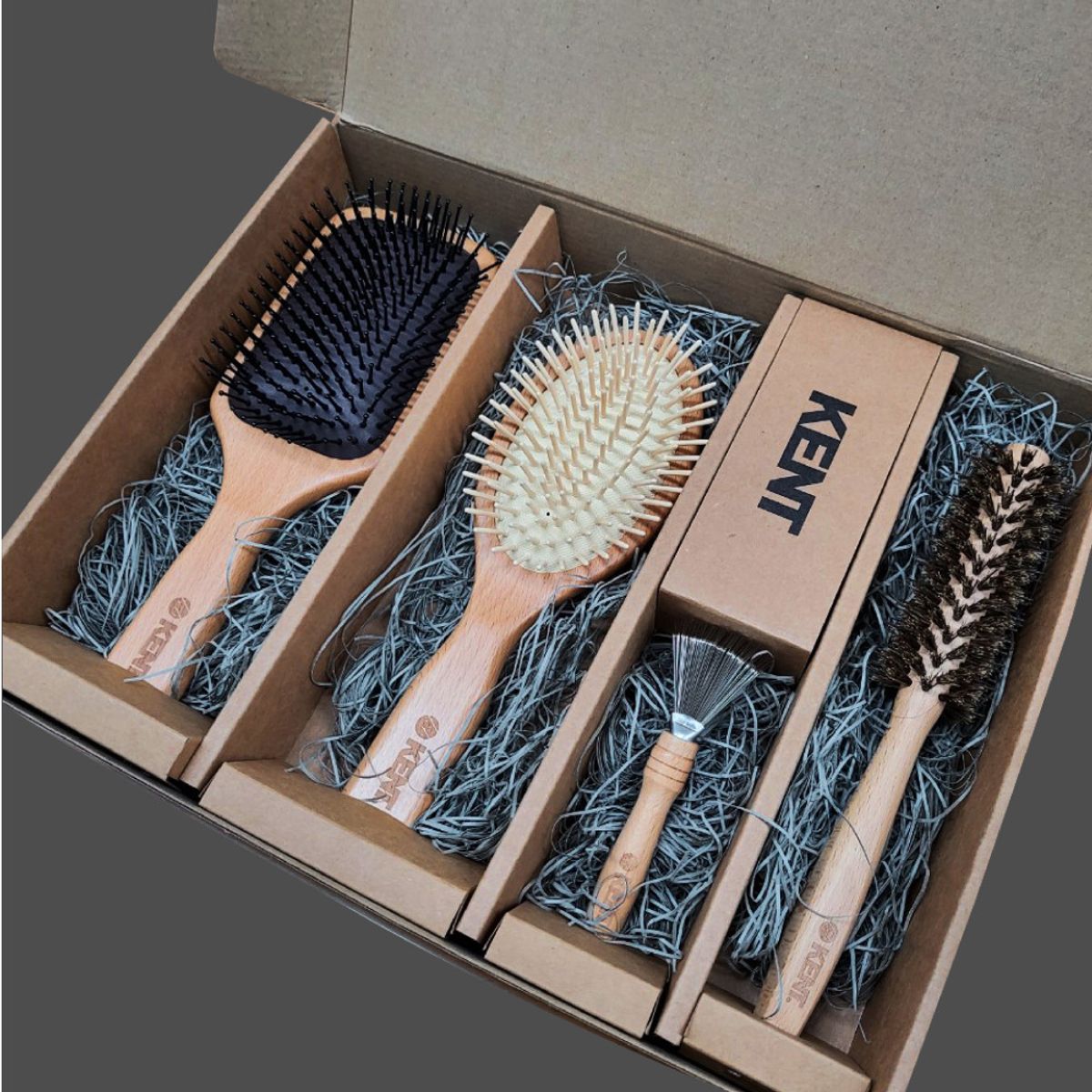 켄트 브러쉬(KENTBRUSH) 브러쉬 세트(3종+브러쉬클리너)