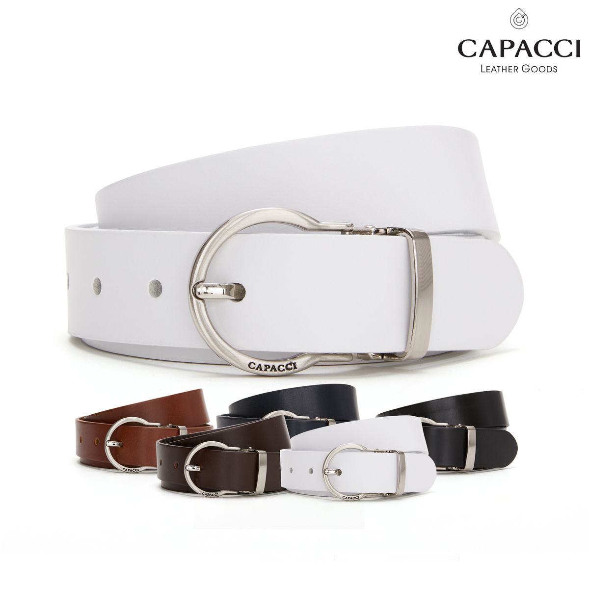 가파치(CAPACCI) CB-11T6 - 소가죽 남성벨트 정장 캐주얼벨트