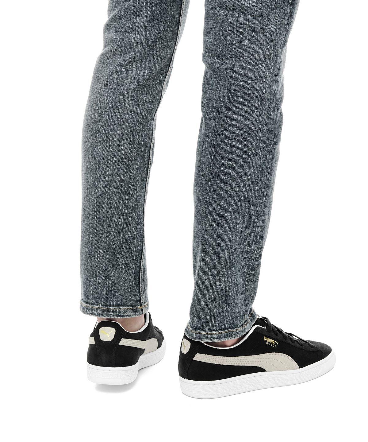 푸마(PUMA) 스웨이드 클래식 XXI - 블랙:화이트 / 374915-01