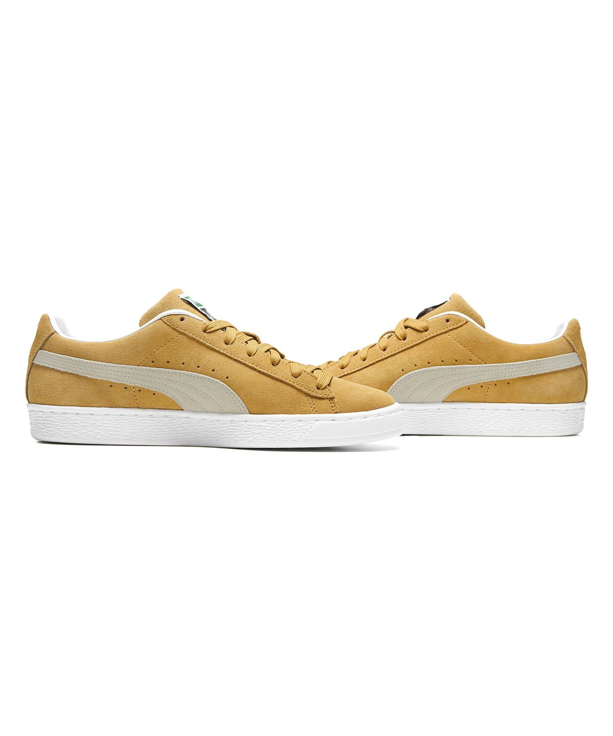 푸마(PUMA) 스웨이드 클래식 XXI - 머스타드:화이트 / 374915-05