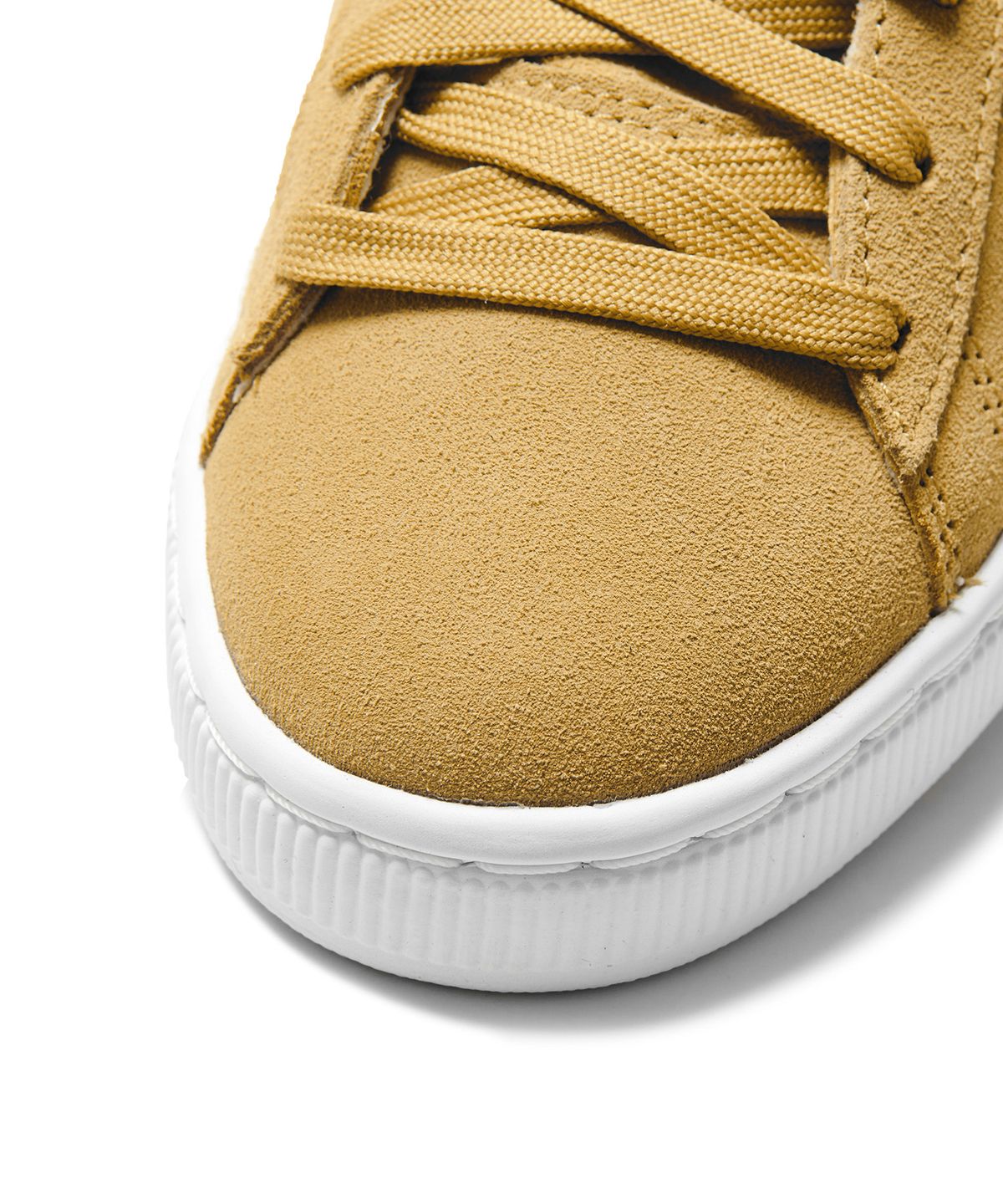 푸마(PUMA) 스웨이드 클래식 XXI - 머스타드:화이트 / 374915-05