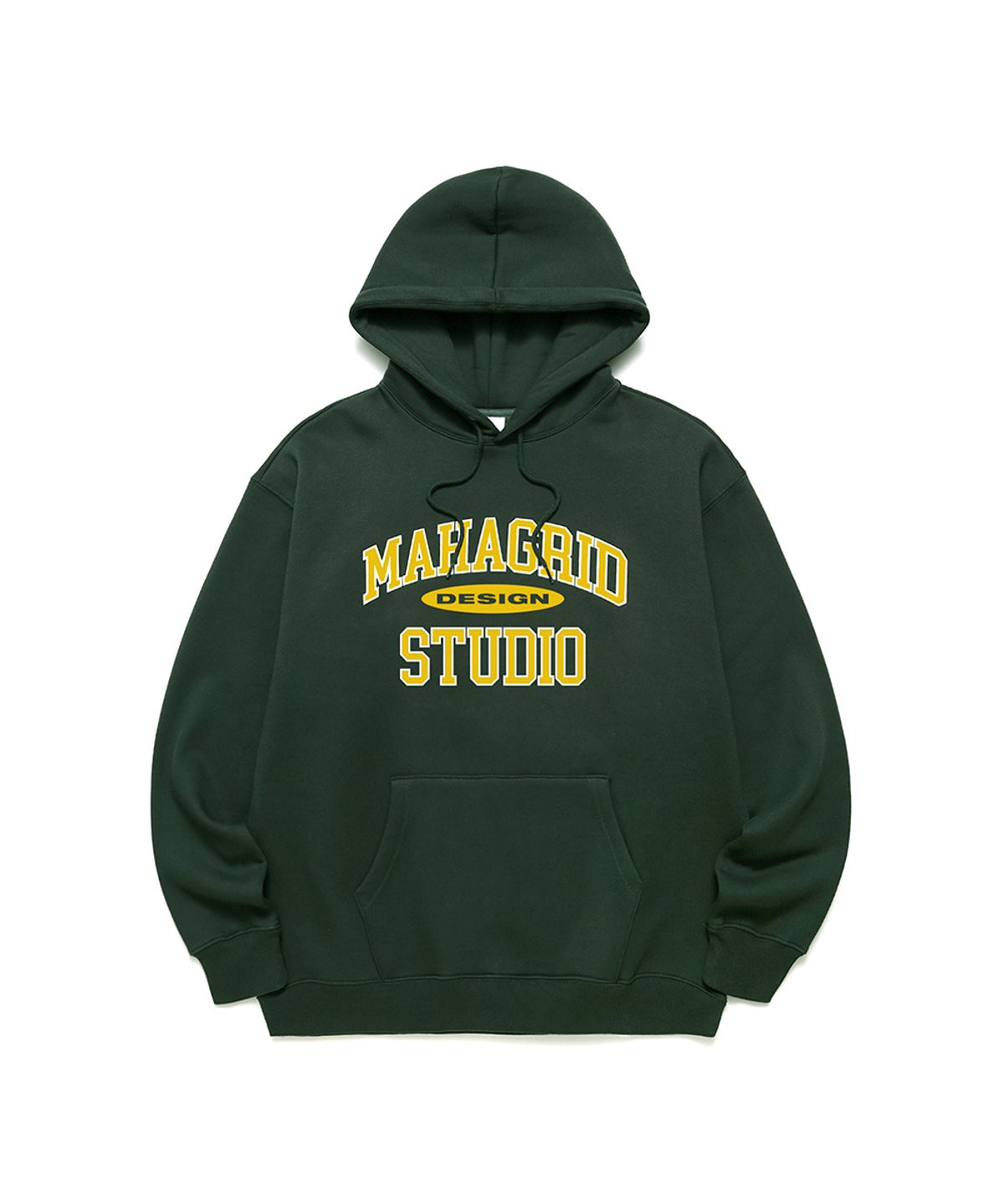 마하그리드(MAHAGRID) COLLEGE LOGO HOODIE_4colors