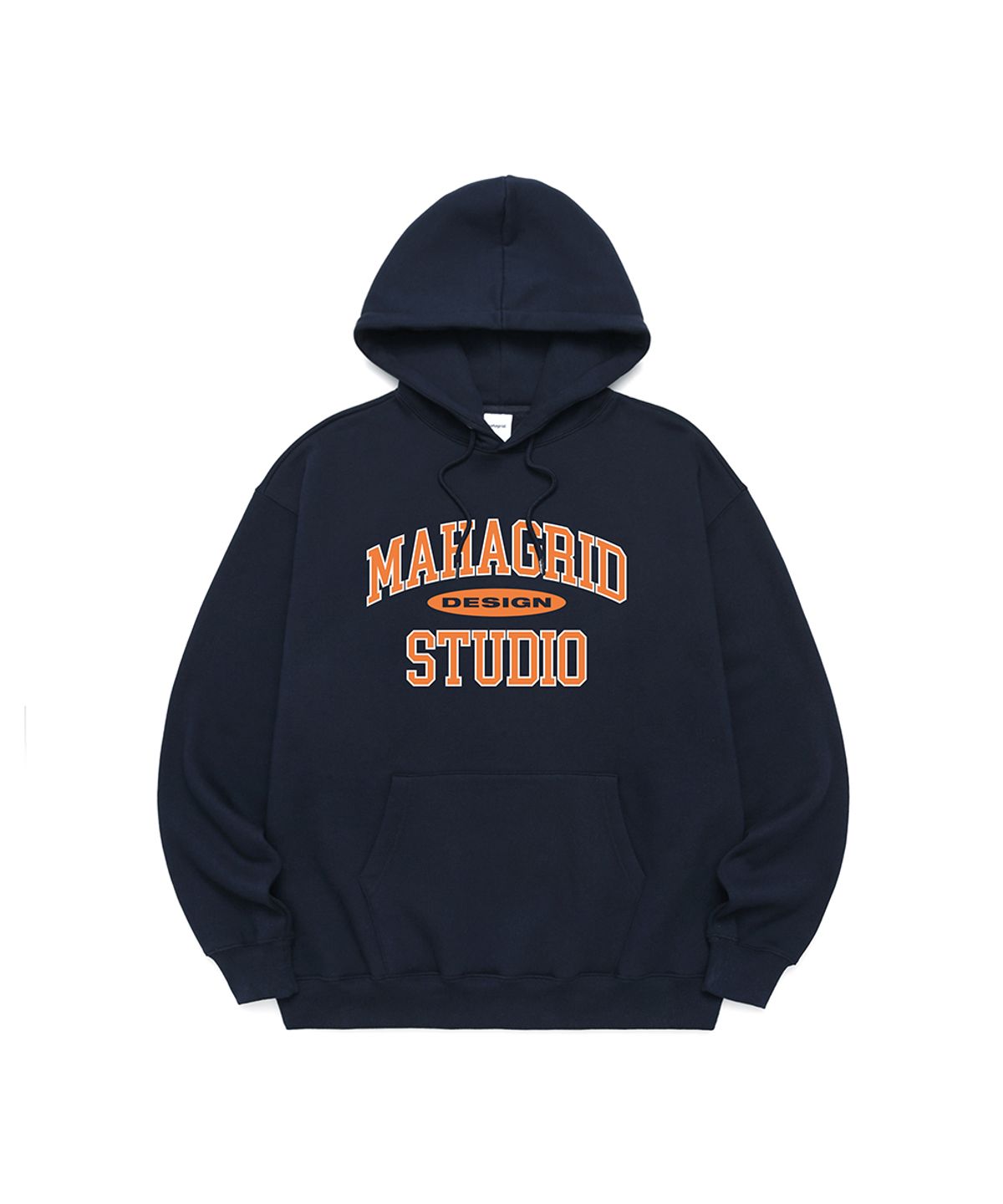 마하그리드(MAHAGRID) COLLEGE LOGO HOODIE_4colors