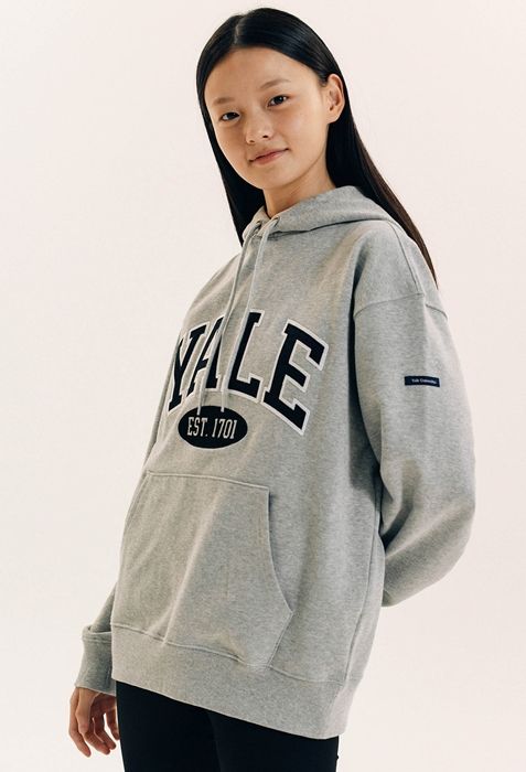 【YALE】★送料・関税込★2 TONE ARCH HOODIE 7色 MUSINSA公式 | YALE 2 TONE ARCH HOODIE BLACK