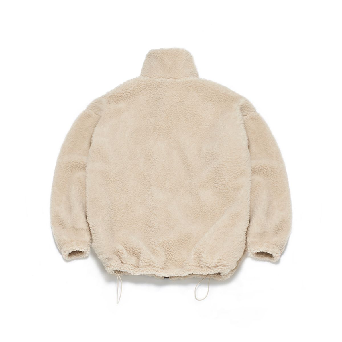 에프엠9102(FM91.02) TEDDY BEAR & PAISLEY REVERSIBLE JACKET beige