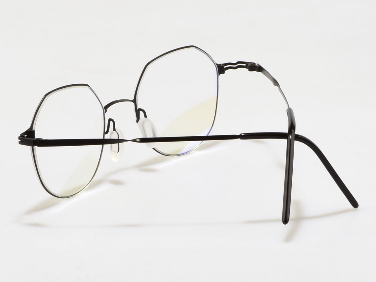 알로아이웨어(ALO EYEWEAR) [ALO:CTZEN] CI8715C C2 슈퍼슬림 트위스트 초경량 블랙 메탈 안경테