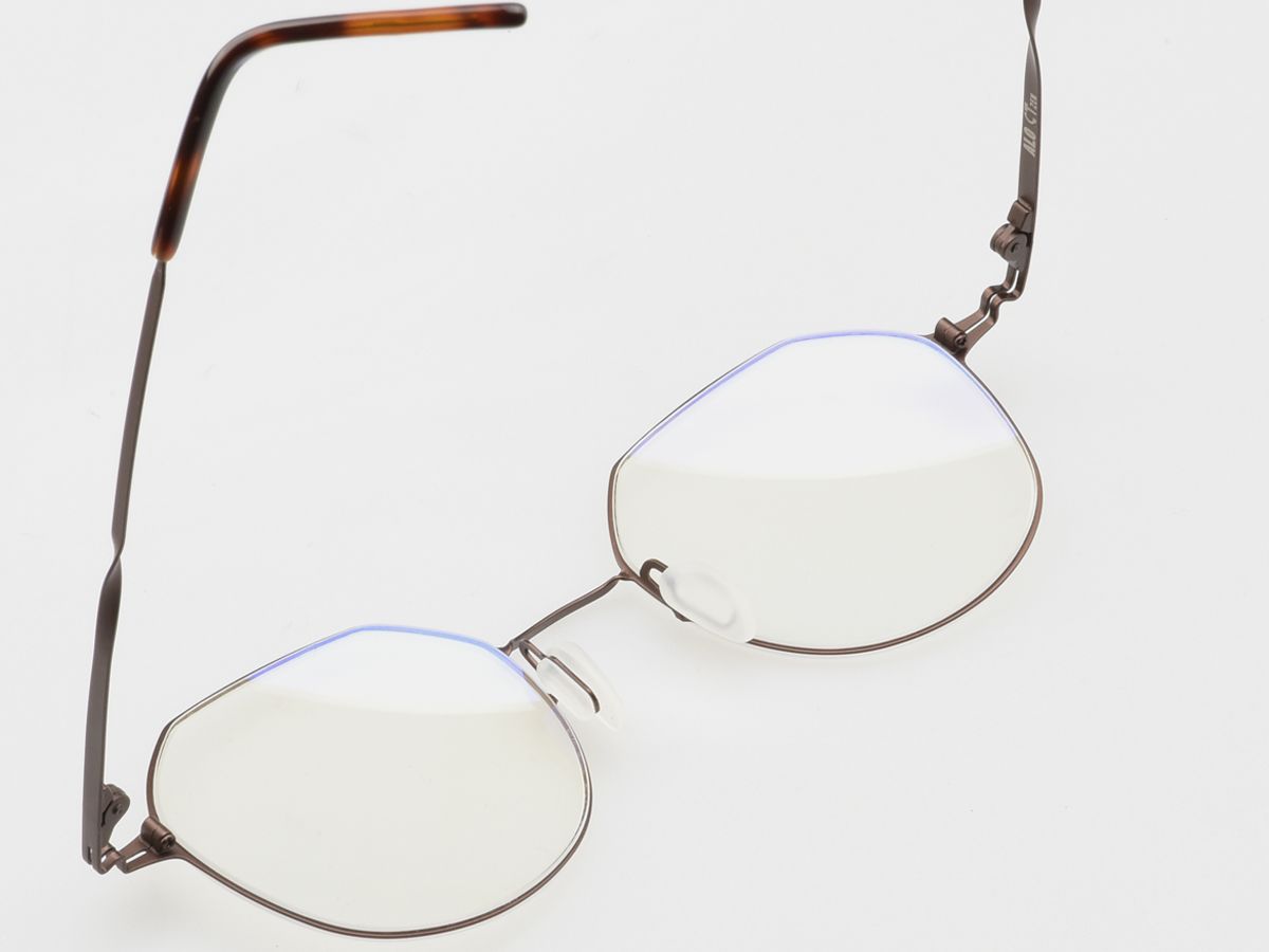 알로아이웨어(ALO EYEWEAR) [ALO:CTZEN] CI8715C C3 슈퍼슬림 트위스트 초경량 브라운 메탈 안경테