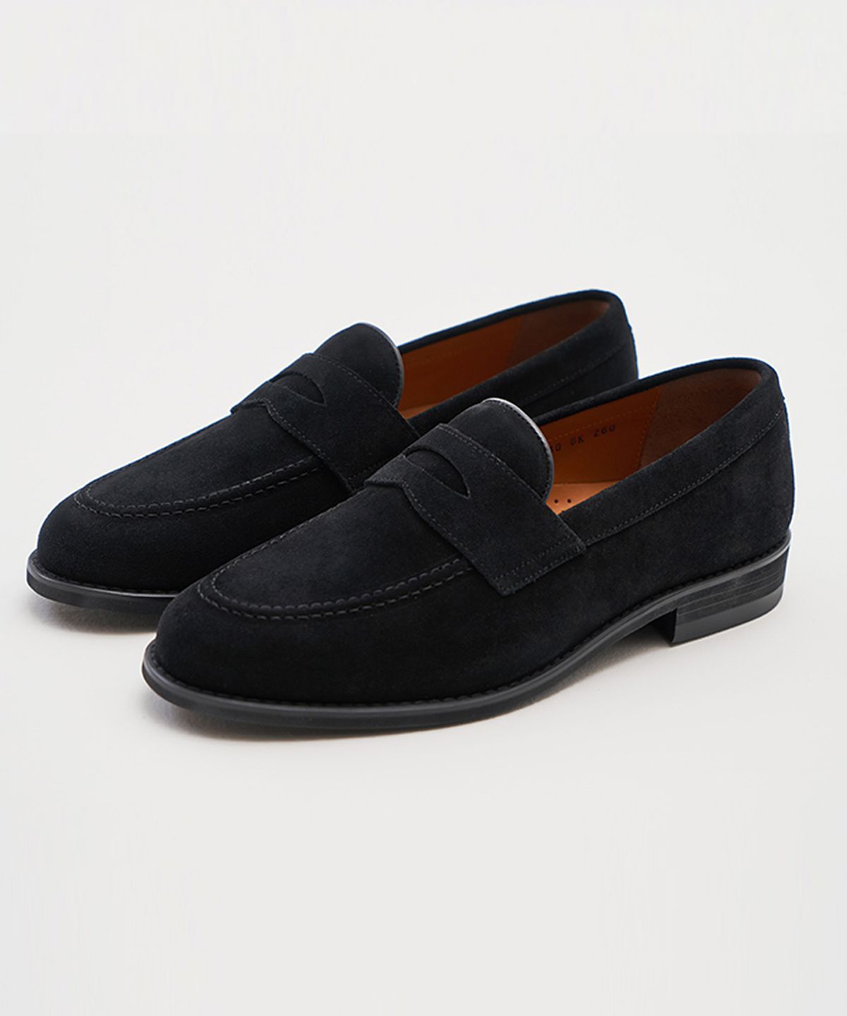위트맨(WITTMAN) no wet suede loafer (black)