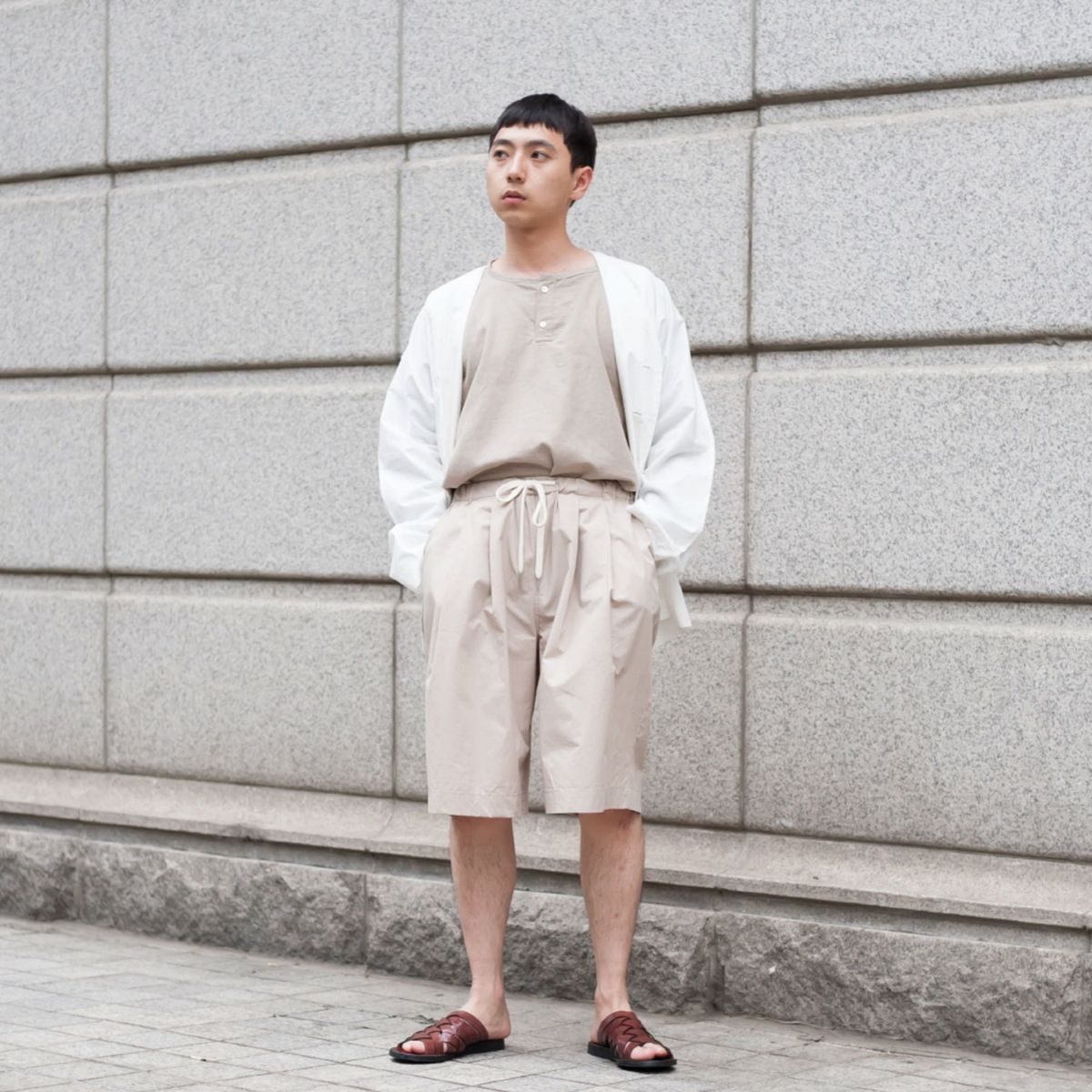 이즈(EEASEE) 워프 치노 에스 팬츠 베이지