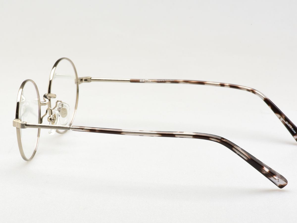 알로아이웨어(ALO EYEWEAR) [ALO:CTZEN] CI8704B C2 모던 아세테이트 팁 실버 메탈 라운드 안경