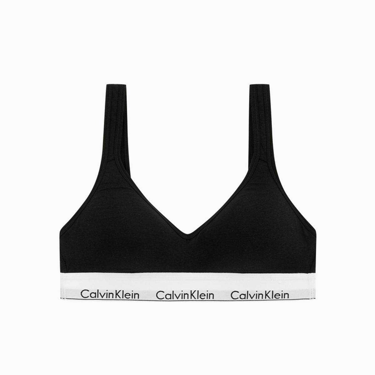 캘빈클라인 언더웨어(CALVIN KLEIN UNDERWEAR) 여성 아이콘 코튼 모달 스쿱백 브라렛_QF5490001