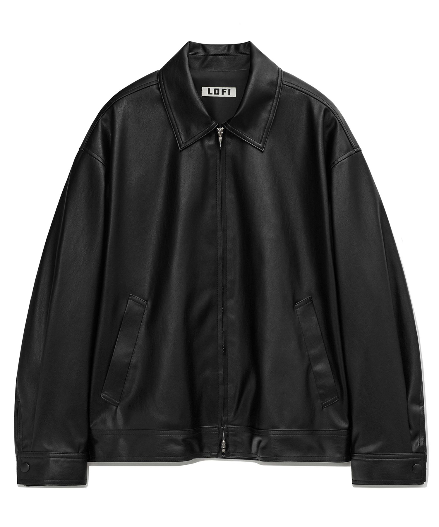 MUSINSA公式 | LOFI [VEGAN LEATHER] OVERSIZED SINGLE BREASTED