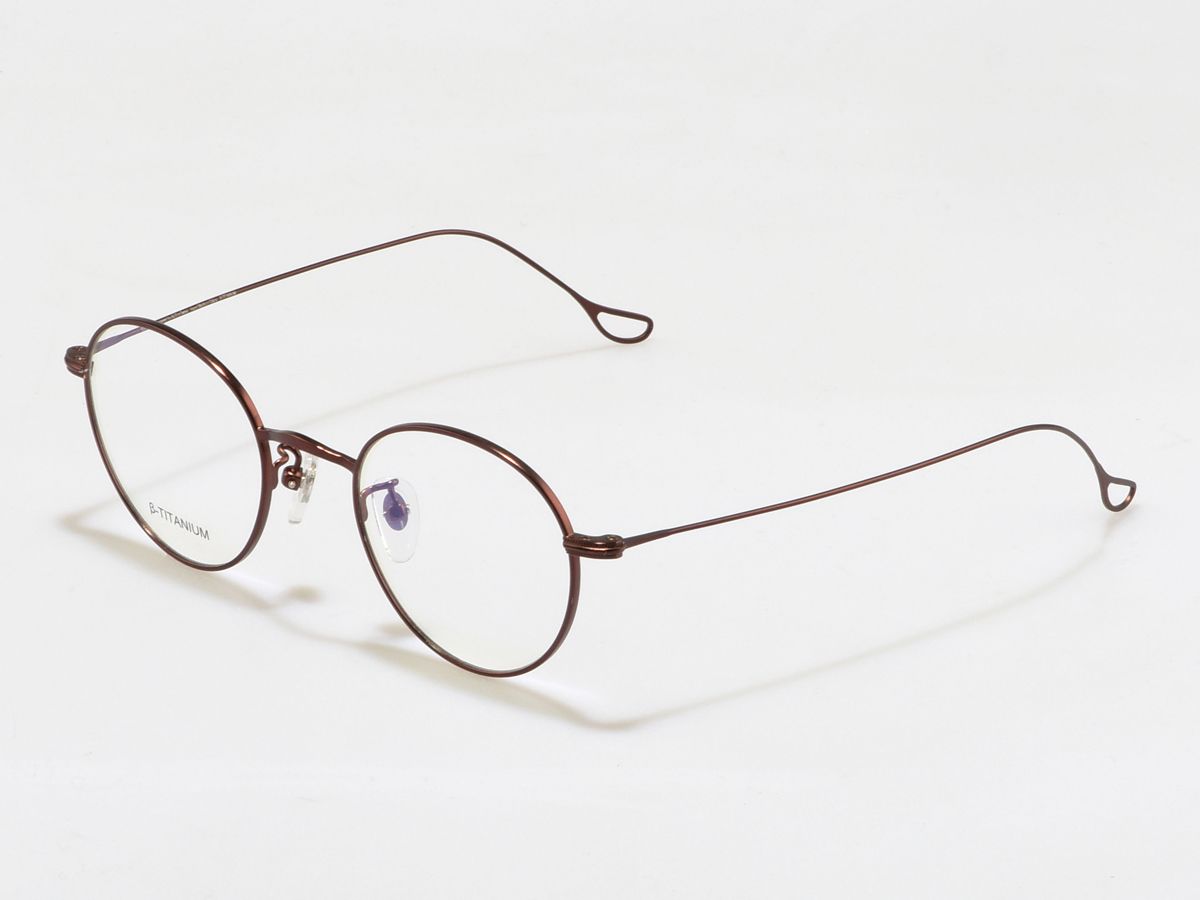 알로아이웨어(ALO EYEWEAR) [ALO:CTZEN] CI8709B C3  베타티타늄 초경량 브라운 슬림 안경테