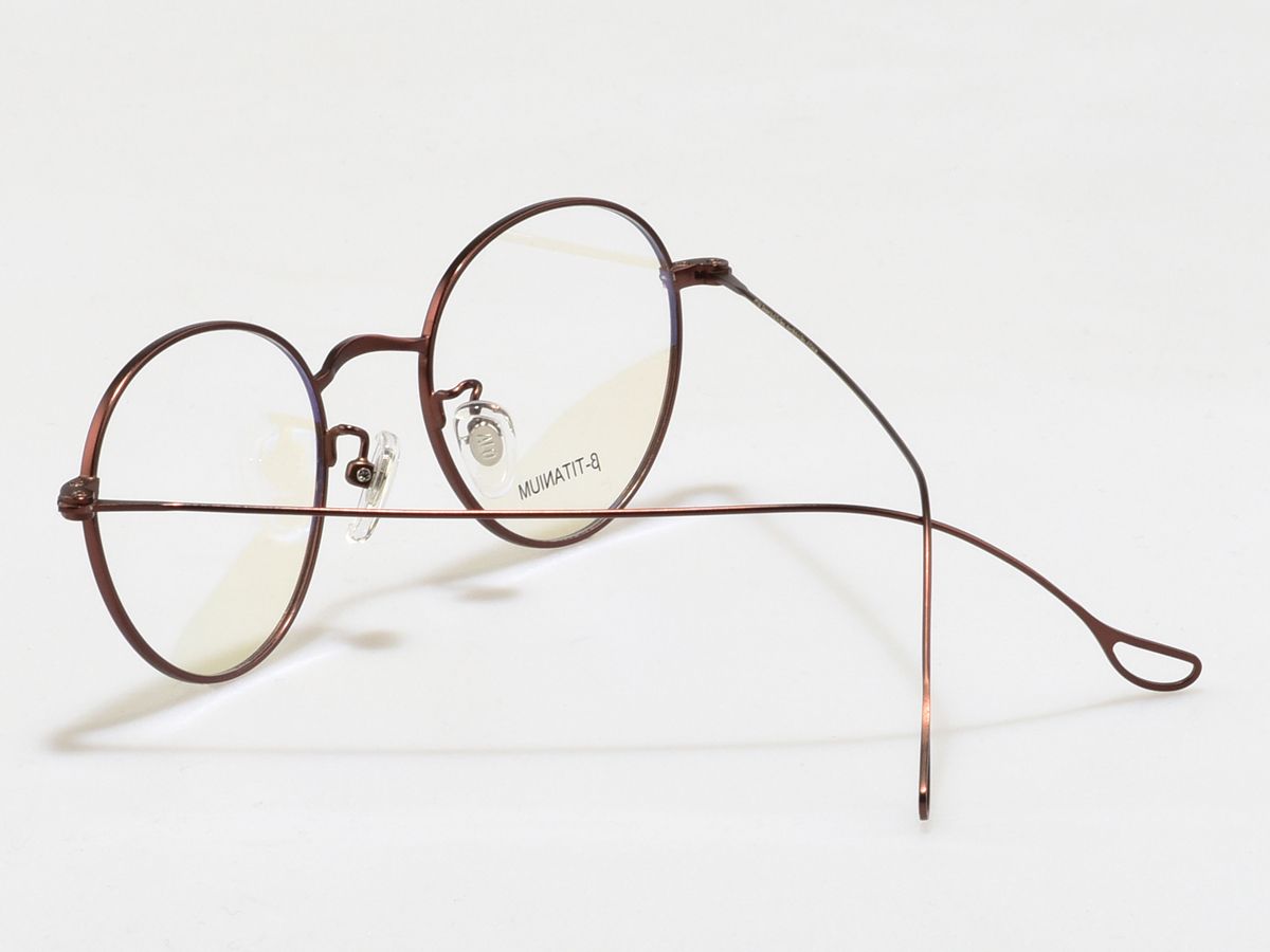 알로아이웨어(ALO EYEWEAR) [ALO:CTZEN] CI8709B C3  베타티타늄 초경량 브라운 슬림 안경테