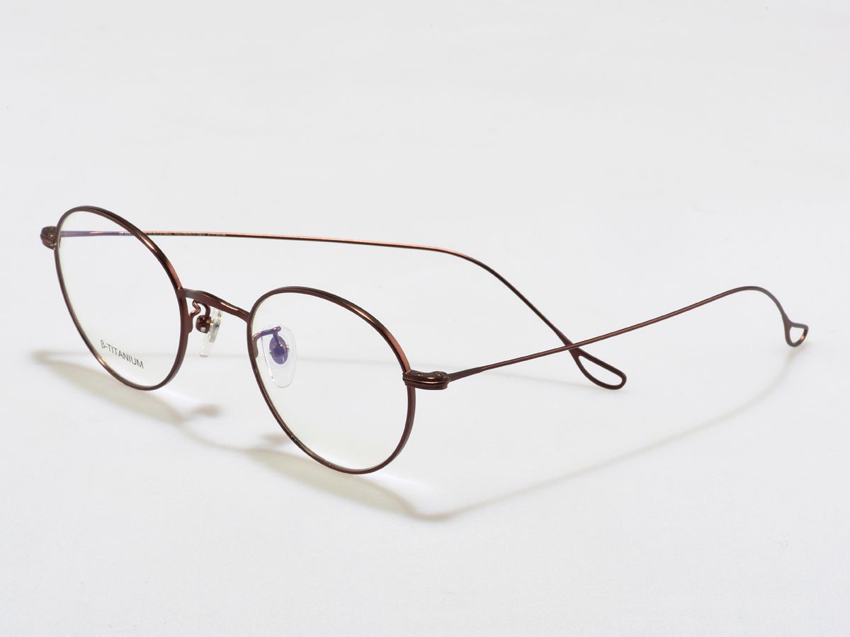 알로아이웨어(ALO EYEWEAR) [ALO:CTZEN] CI8709B C3  베타티타늄 초경량 브라운 슬림 안경테