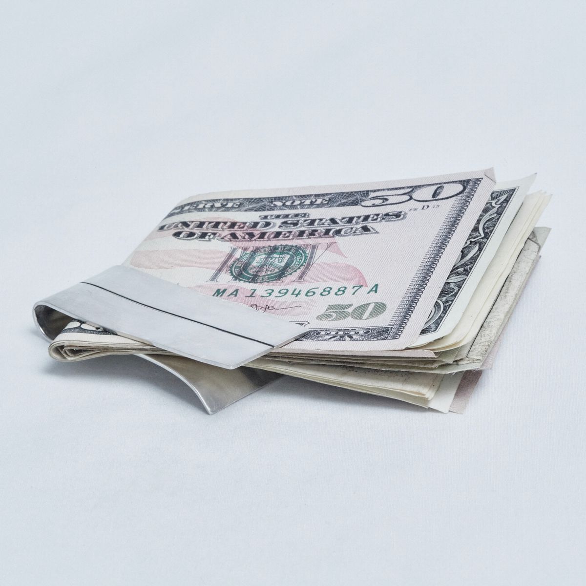 오버더라인(OVER THE LINE) One line Money Clip