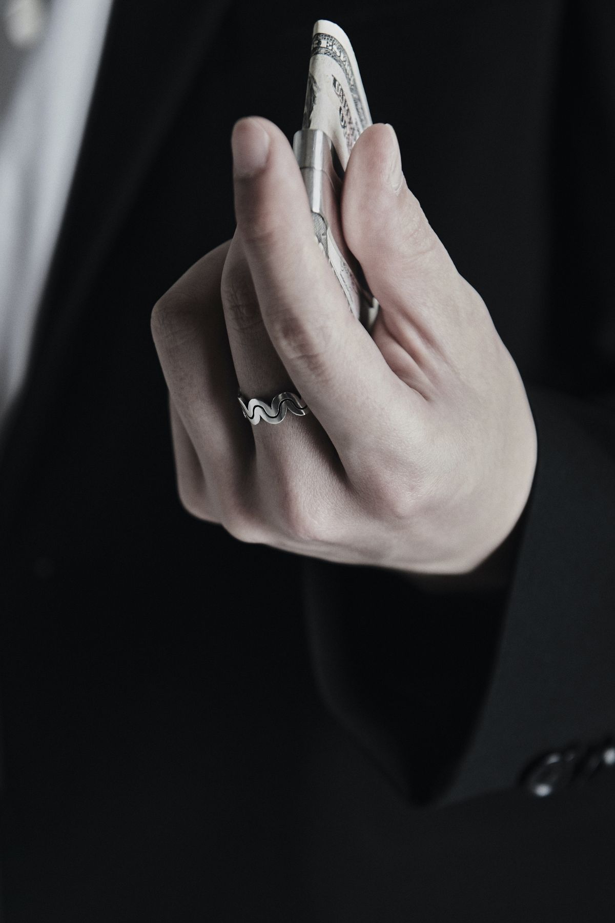 오버더라인(OVER THE LINE) One line Money Clip