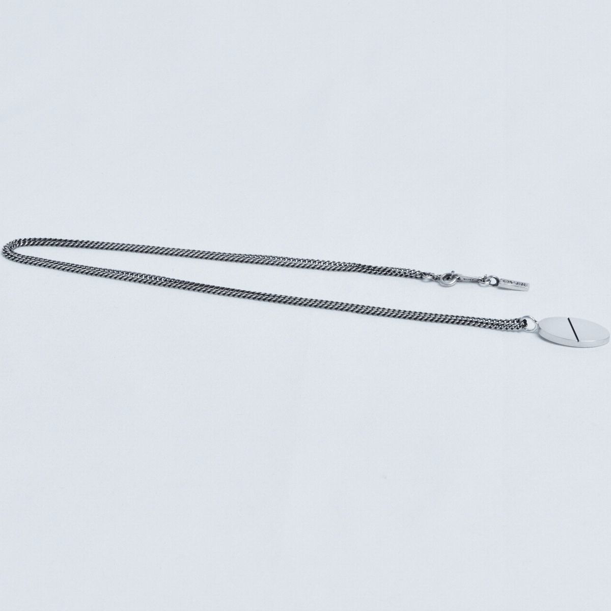 오버더라인(OVER THE LINE) One line Oval Pendant