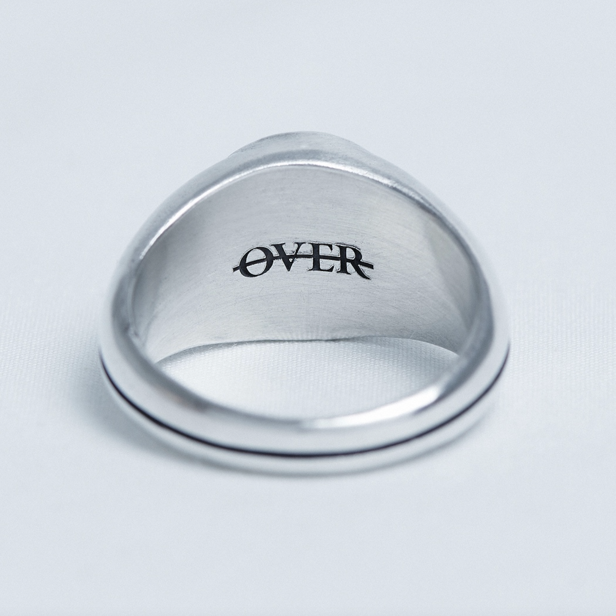 오버더라인(OVER THE LINE) One line Circle Ring