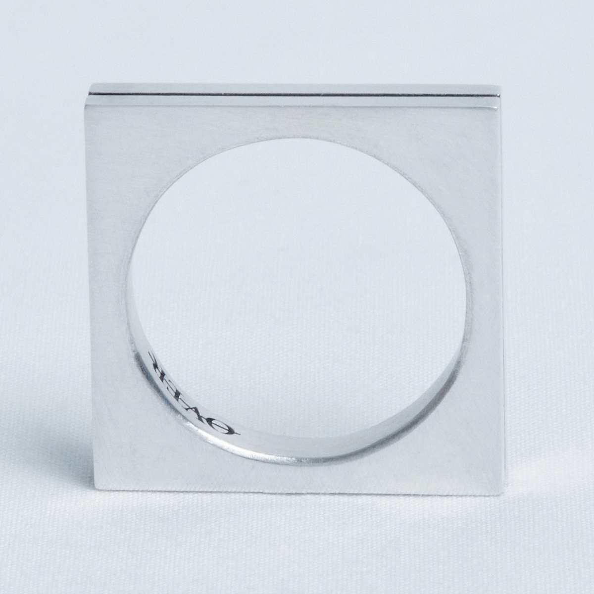 오버더라인(OVER THE LINE) Square line Ring