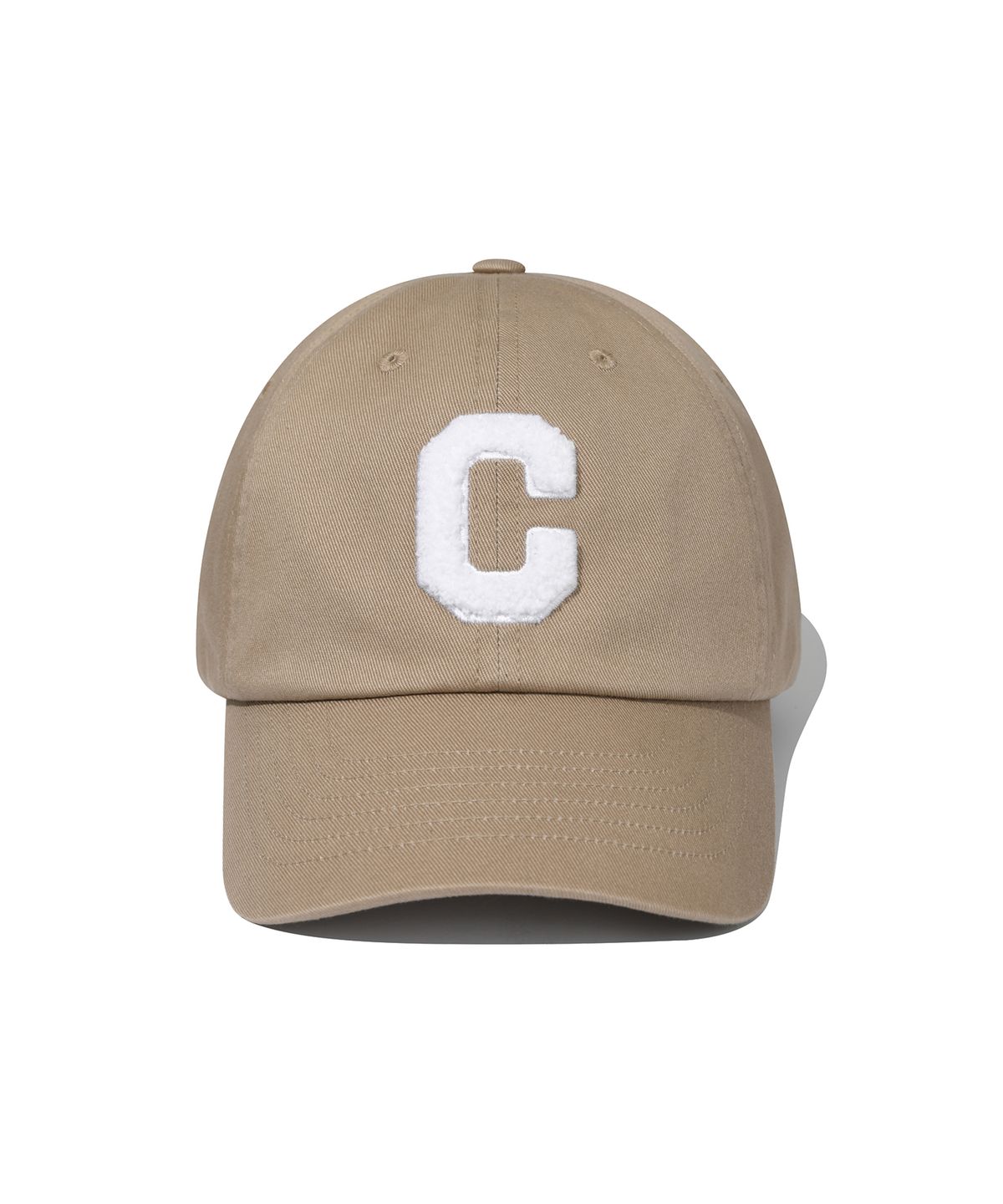 커버낫(COVERNAT) [스탠다드 핏] C 로고 B.B 캡 베이지