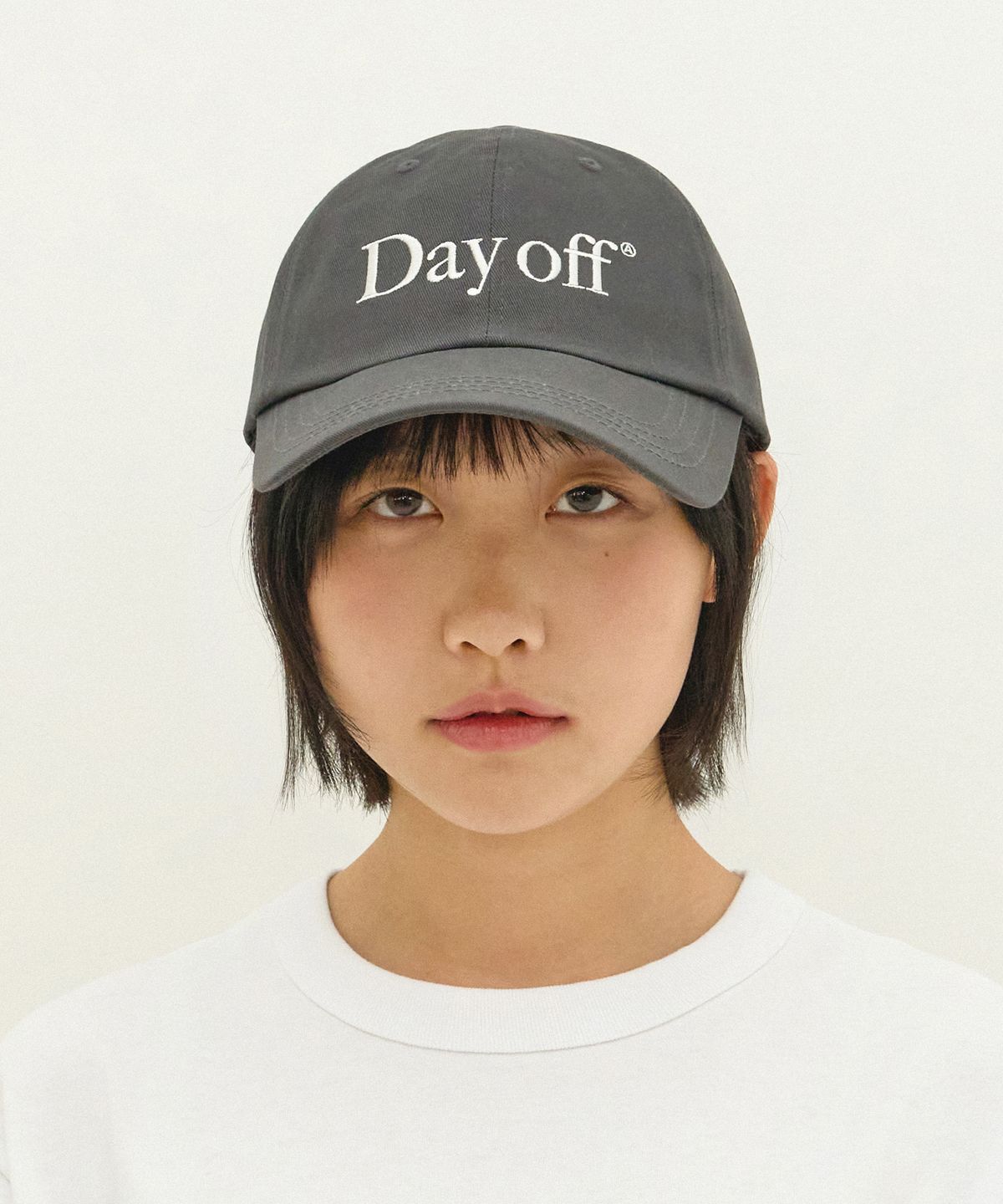 에이카화이트(AECA) DAY OFF CAP-CHARCOAL