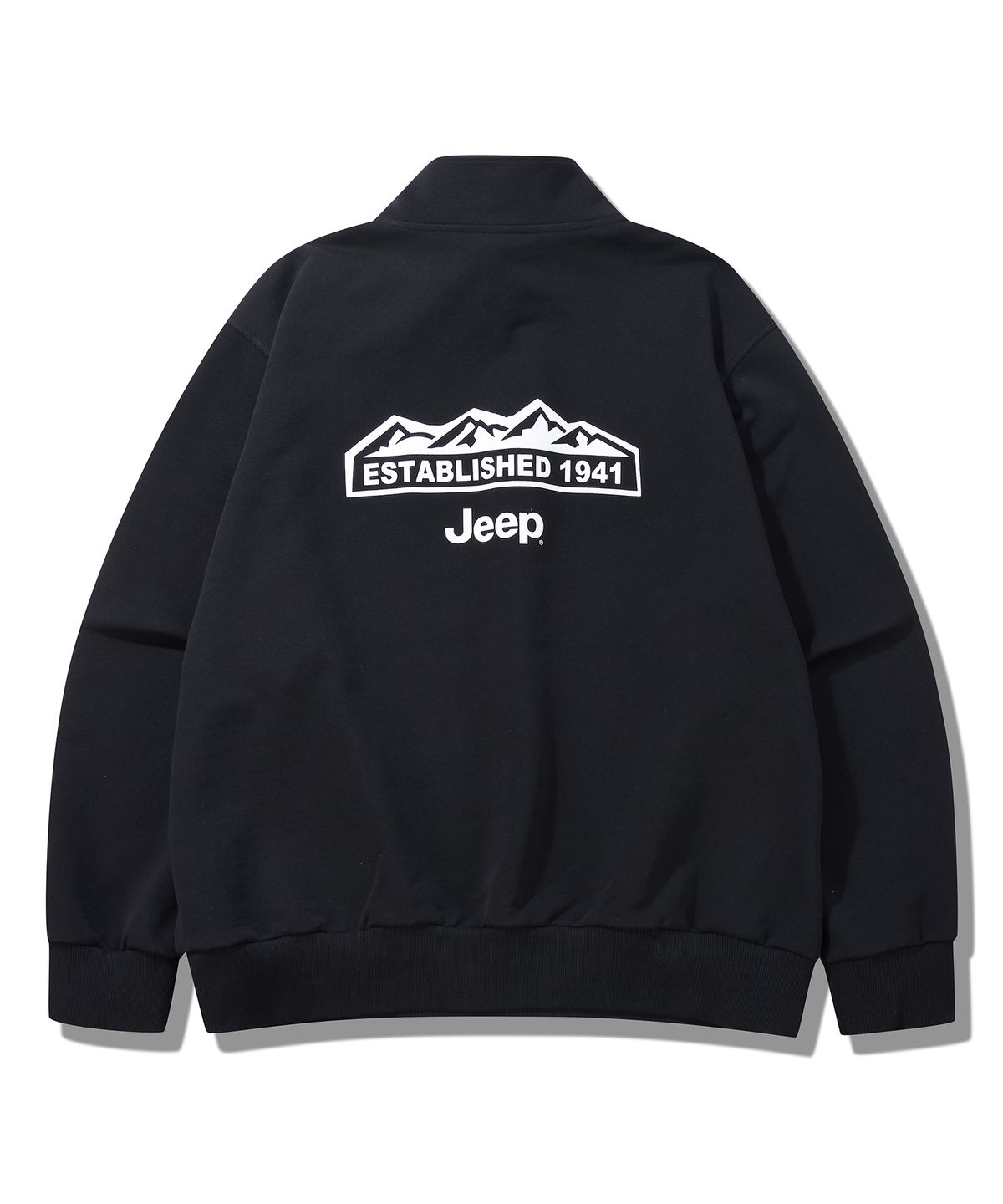 지프(JEEP) [360g] M-Logo 반집업 맨투맨 (JR5TSU838BK)