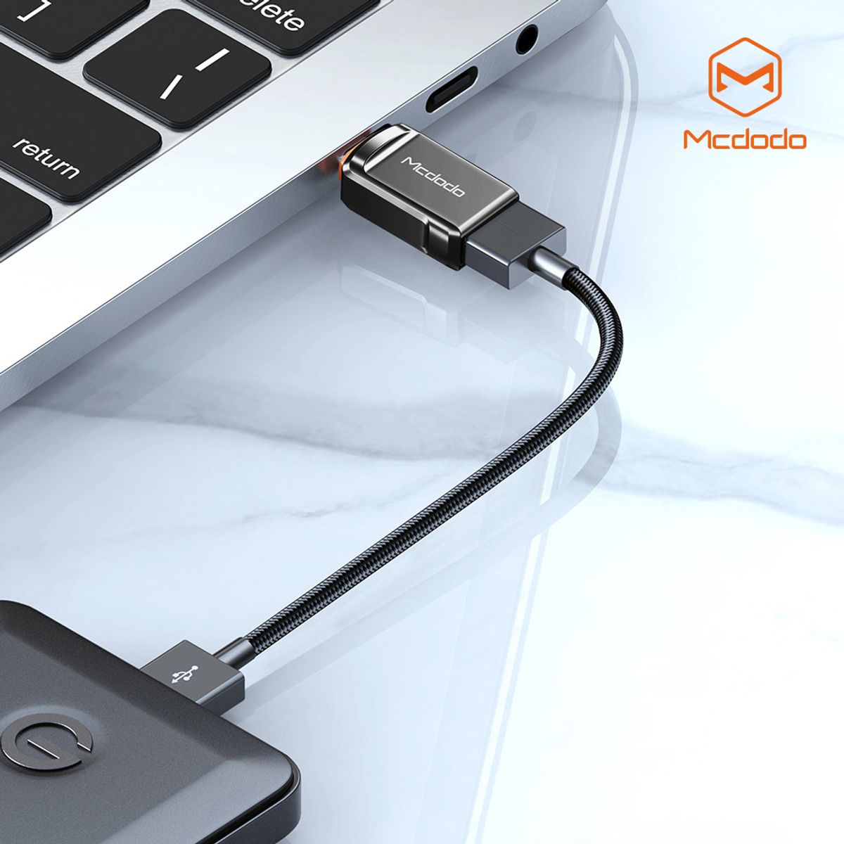 맥도도(MCDODO) USB-A 3.0 to C타입 OTG 젠더