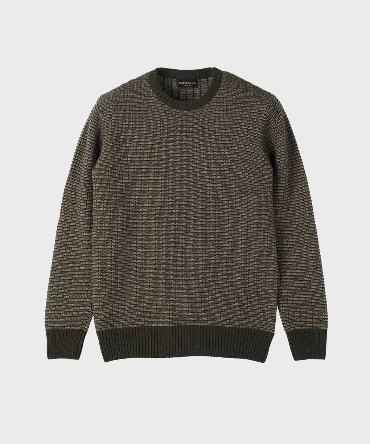 빠니깔레(PANICALE) 울 블렌드 라운드넥 스웨터 - 2 COLOR