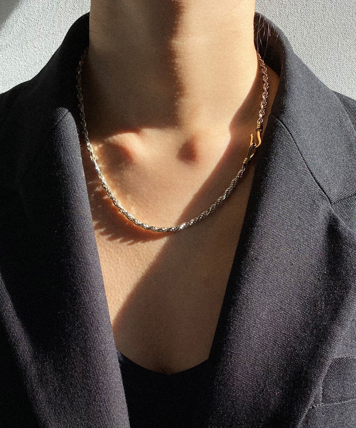 마르타(MARTA) TWIST ROPE NECKLACE (L) MIX