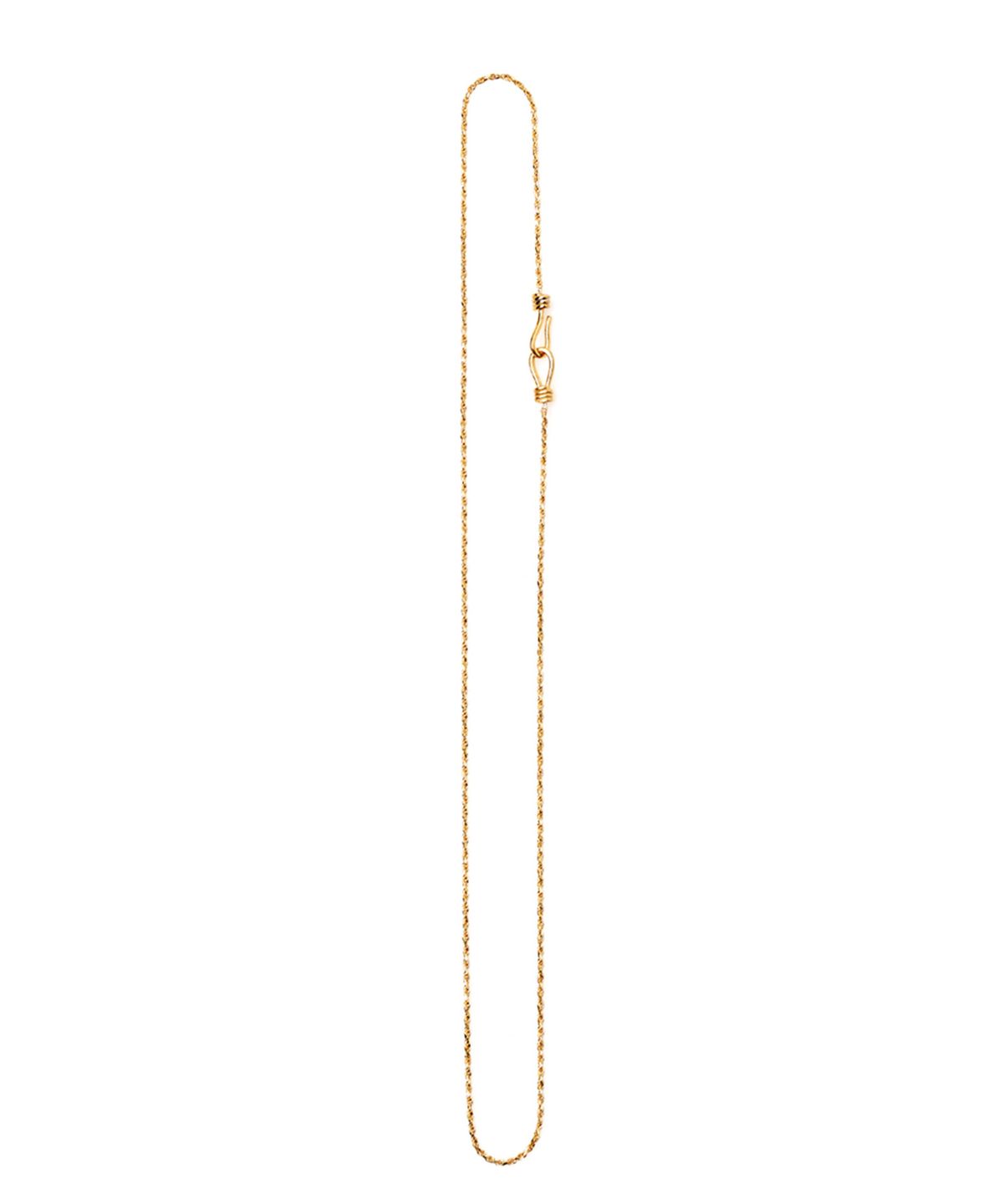 마르타(MARTA) TWIST ROPE NECKLACE (S) GOLD