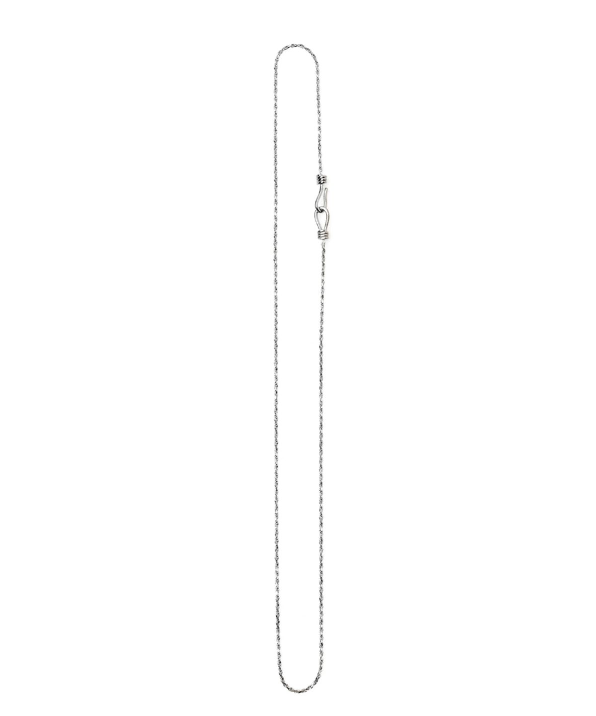 마르타(MARTA) TWIST ROPE NECKLACE (S) SILVER