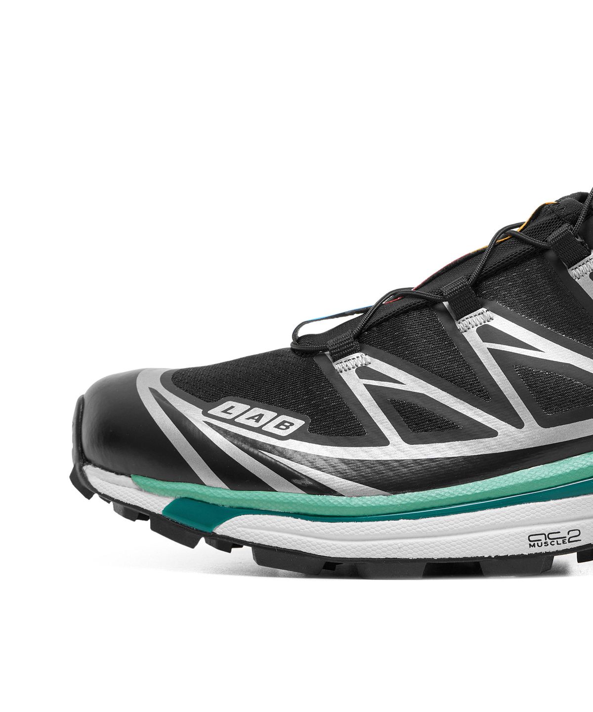 살로몬(SALOMON) XT-6 - 블랙:화이트:민트 리프 / L41317000