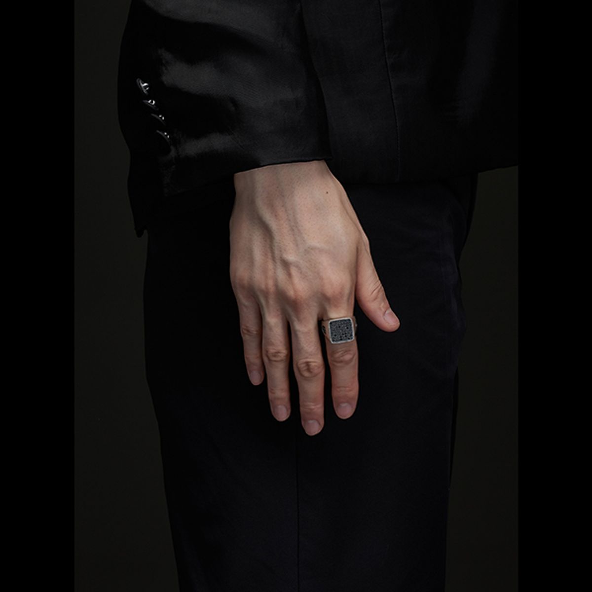 마르스마크(MARS MARK) Signet Pave RG No.2