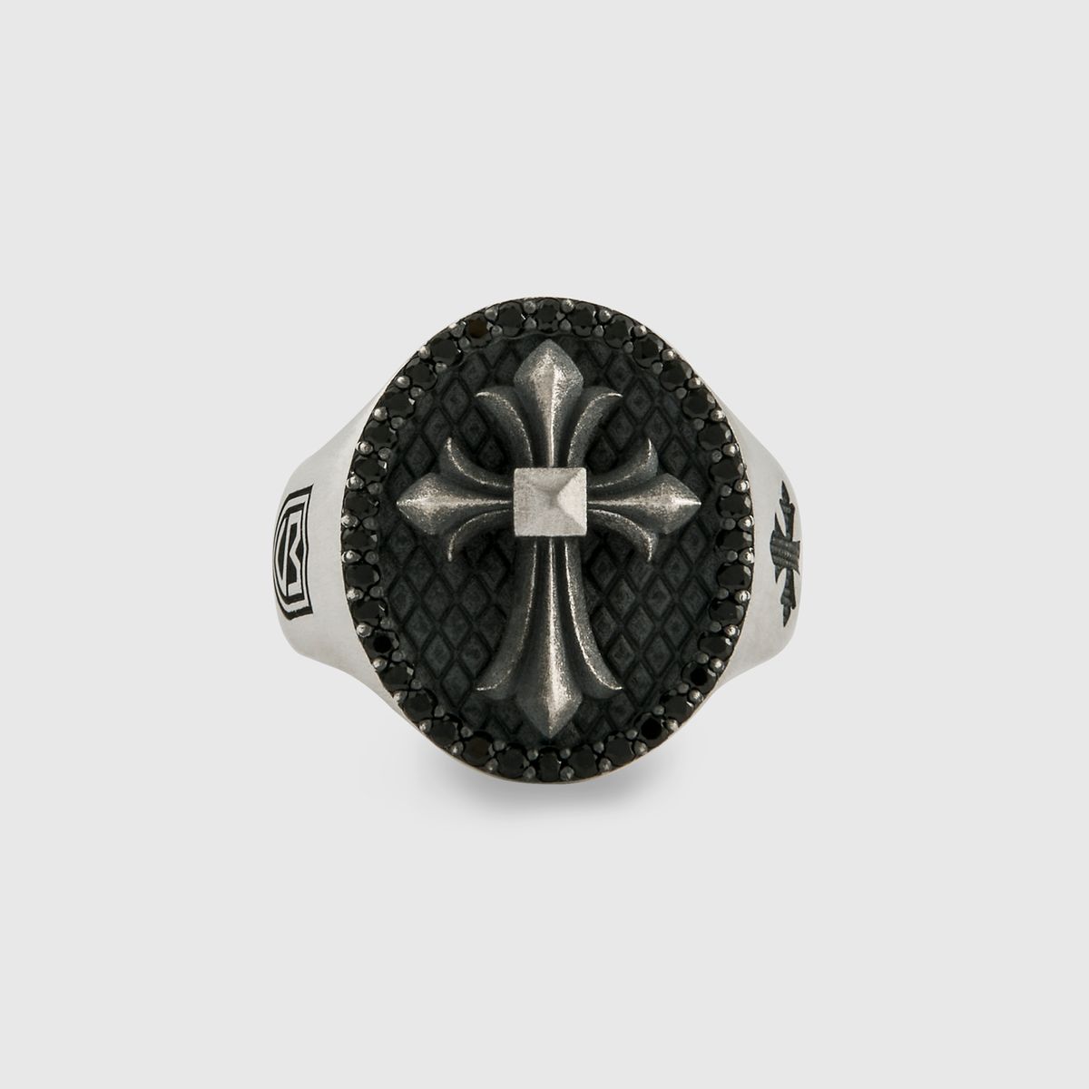 마르스마크(MARS MARK) Signet Pave Cross RG