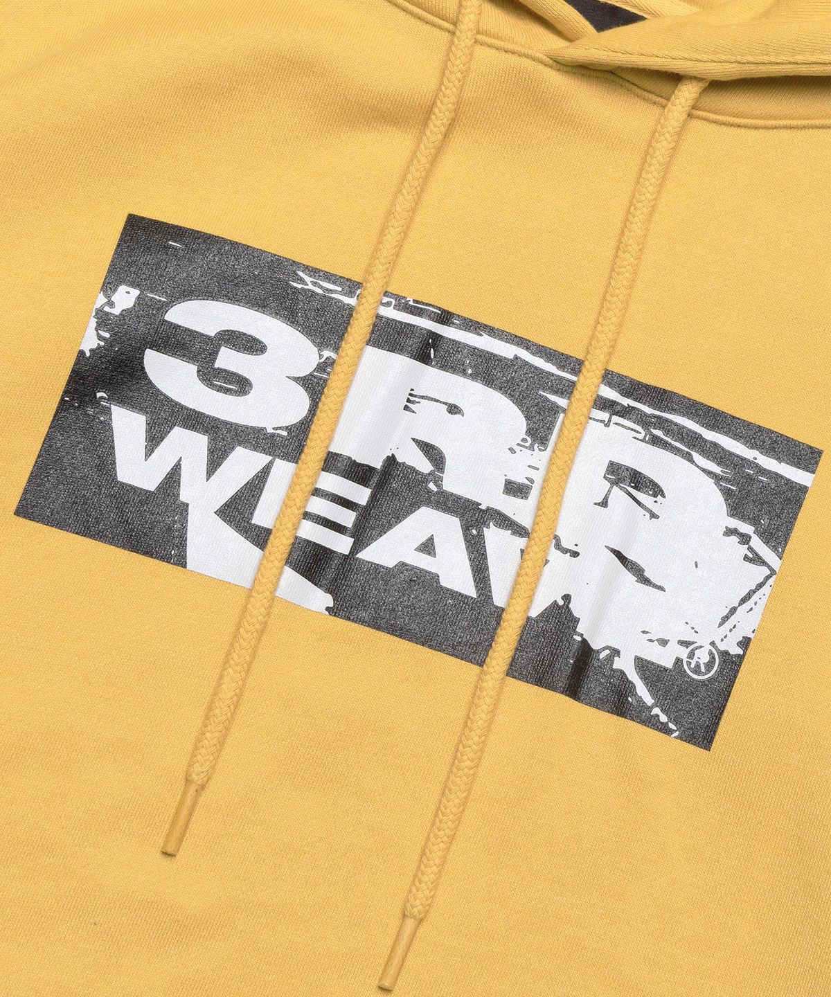 써드위브(THIRDWEAVE) COLOR COMBINATION HOODIE / YELLOW